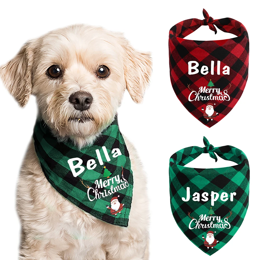 Bibs - Bandanas With Names Printed For Dogs