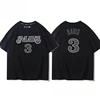 Shock 2025 Big Deal Dallas Davis No. 23 Short-sleeved Cotton T-shirt Jersey Men's and Women's Basketball Sports Loose Clothes 4