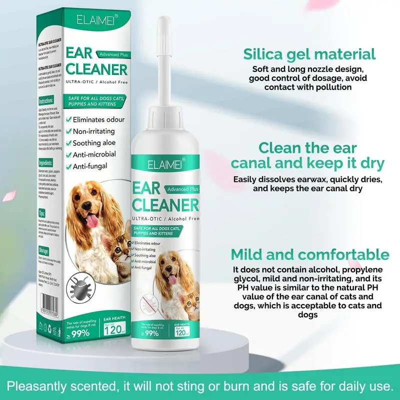 Ear Cleanser For Dogs/Cats 3