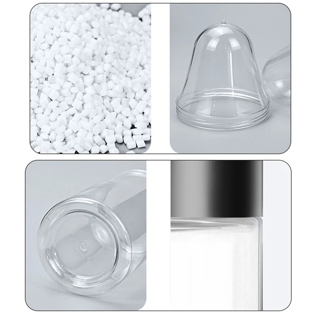 Bulk Empty Plastic Reusable Juice /Water Bottles as Smoothie Bottles for Sensory Crafts and Calming Bottles 400ml 6/12PCS 6