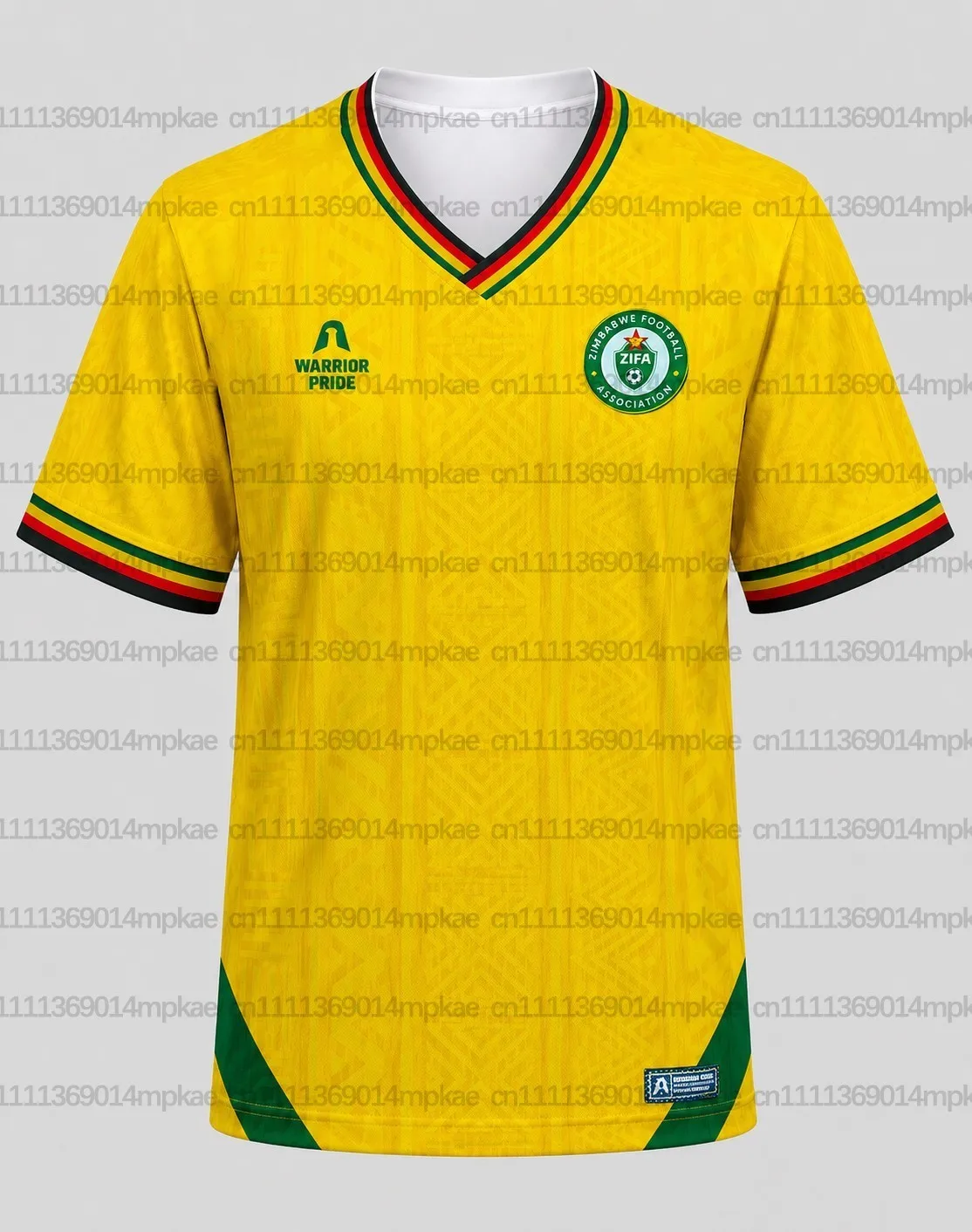 2026 Zimbabwe Bedrucktes Herren-Alltags-T-Shirt, Herren-Sport-V-Ausschnitt Freizeit-Sport-T-Shirt, Lockerer Schnitt, Modischer Street-Style