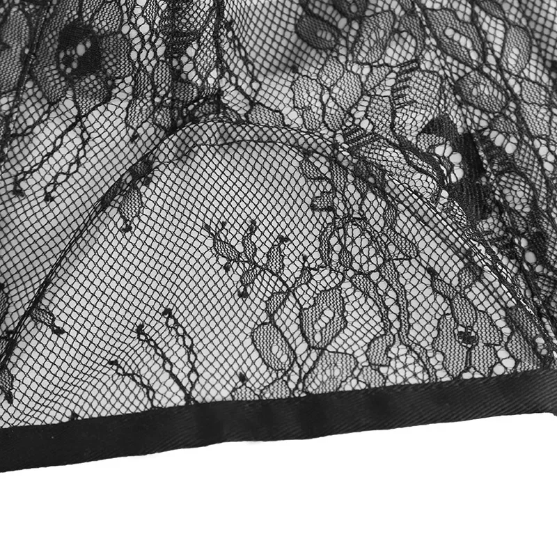 Waist Trainer Corset Top Plus Size Spiral Steel Boned Gothic Women Sexy Lace Mesh Body Shaper Underbust Bustier body shaper waist trainer waist corset