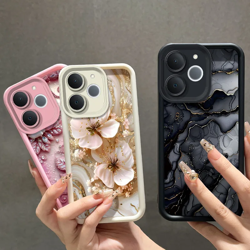 Sleek Anti-Scratch Soft Phone Case with Full Camera Protection and Contemporary Design