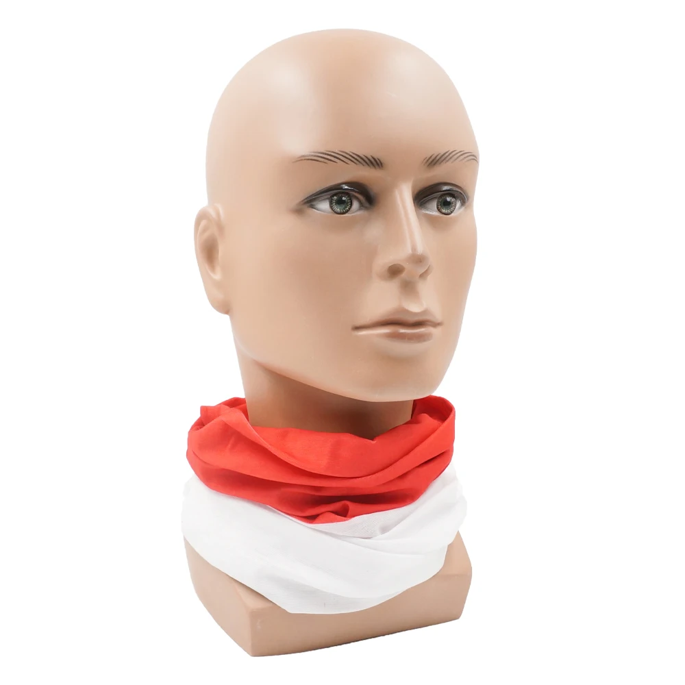 Philippines Singapore Indonesia Malaysia Flag Neck Gaiter Seamless Southeast Asia National Flag Face Bandana Cover Cycling Scarf