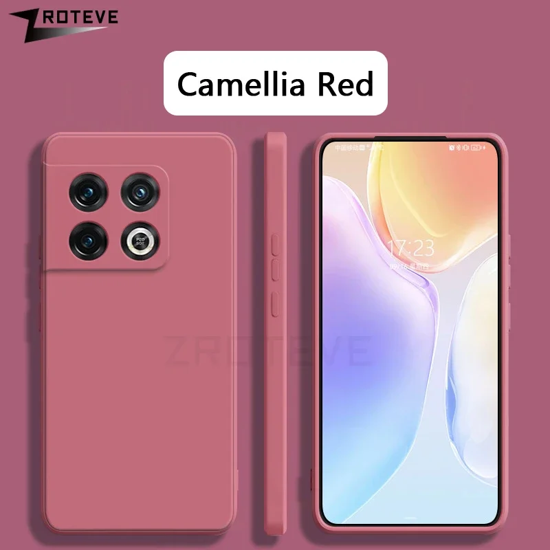 Zroteve Silky Liquid Silicone Soft Phone Case - Enhanced Protection and Comfort