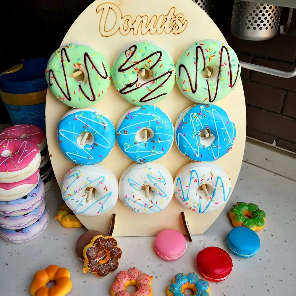 Artificial Fake Donuts Magnet Decoration Decor - 1 Pcs