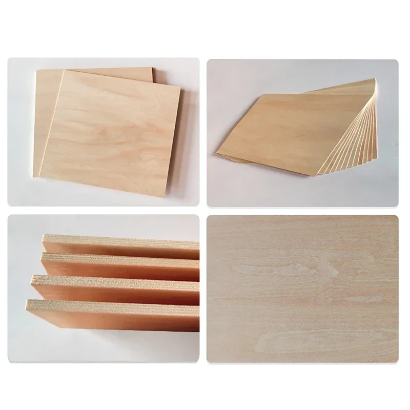 10 Pcs Basswood Sheet 3mm Plywood Wood Sheet For Laser Cutting Engraving  Wood Burning Crafting 200/300mm DIY Bass Wood Sheets - AliExpress