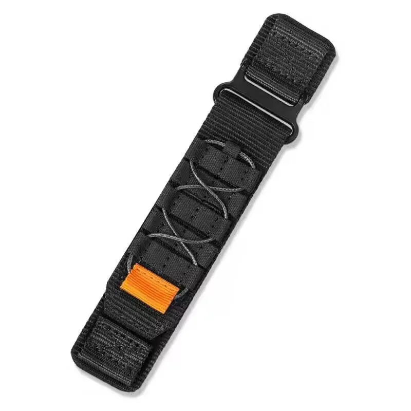 Stylish Nylon Velcro Strap for Watches - Mountaineering Loop Design