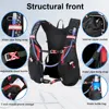 Outdoor Trail Running 5L Ultralight Backpack Hydration Jogging Vest Men Breathable Marathon Bicycle Bag Water Bottle 500ML 3