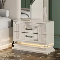 Cadre en bois de haute qualité maison chambre principale ensemble de lit double en bois king moderne ensemble de chambre à coucher de luxe meubles 6