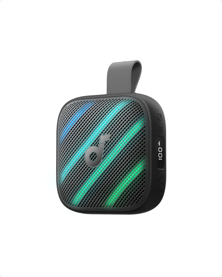 Soundcore Boom Go 3i Portable Bluetooth Speaker by Anker, 15W Punchy Sound, 24H Playtime, IP68, BassUp 2.0, Emergency Charging