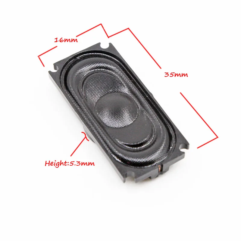 Acoustic Speaker 3516 1635 Square Tablet Phone MP3 Portable Loudspeaker 2W 8R 35*16*5.3MM Super DIY Audio Accessories