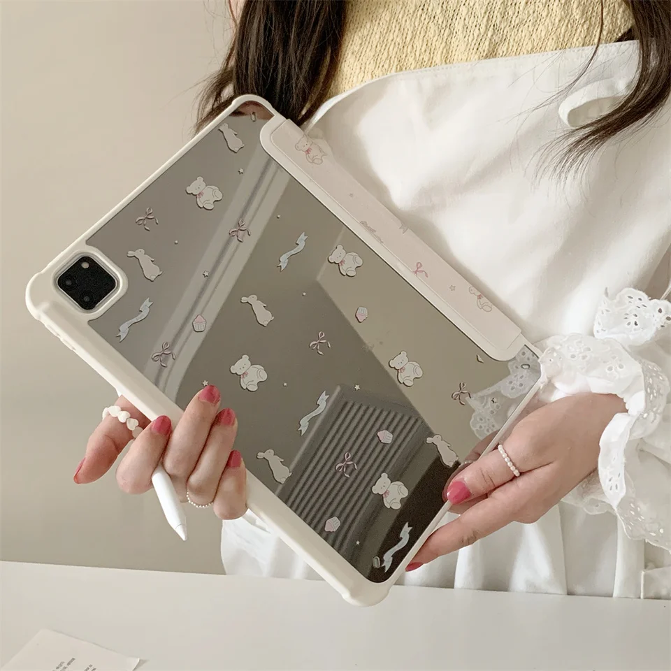 IPad用ペンシルスロット付きシェル,Air 5, 4, 3, 9.7,5e,6th,mini 6