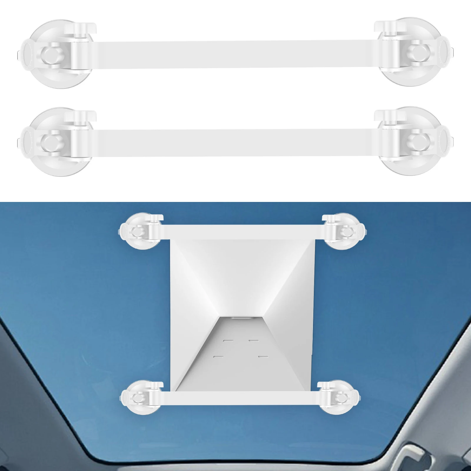 Aluminum Car Sunroof Suction Cup Mount for Navigation