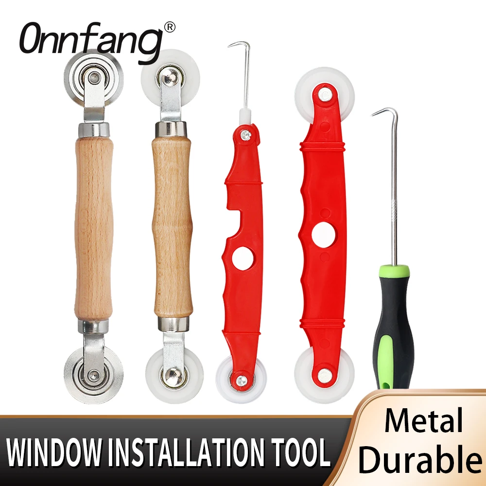 Screen installation tools metal / nylon screen door and window installation hand crank spline roller home tools