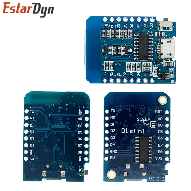 Wemos D1 Mini V3.0.0 WIFI Internet ESP8266 CH340