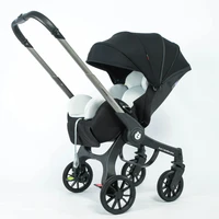 Portable 4-in-1 Baby Stroller Foldable Baby Car Seat Multifunctional Two-way Children’s Stroller Foldable Travel Pram