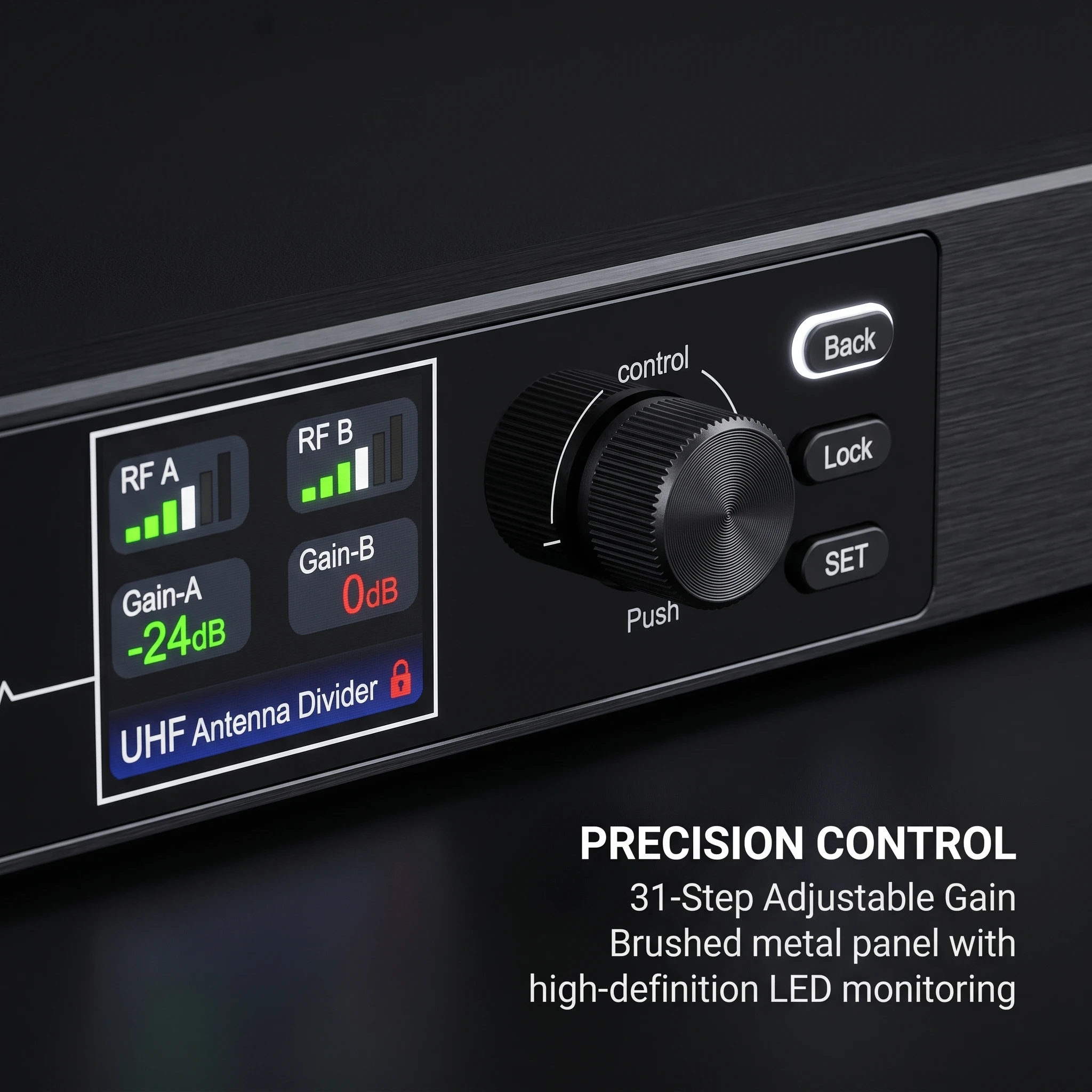 폴킷슨 AT-16pro 470-950MHz 안테나 분배 시스템 무선 마이크 앰프 분배기 무손실 신호 전송 스테이지 라이브용