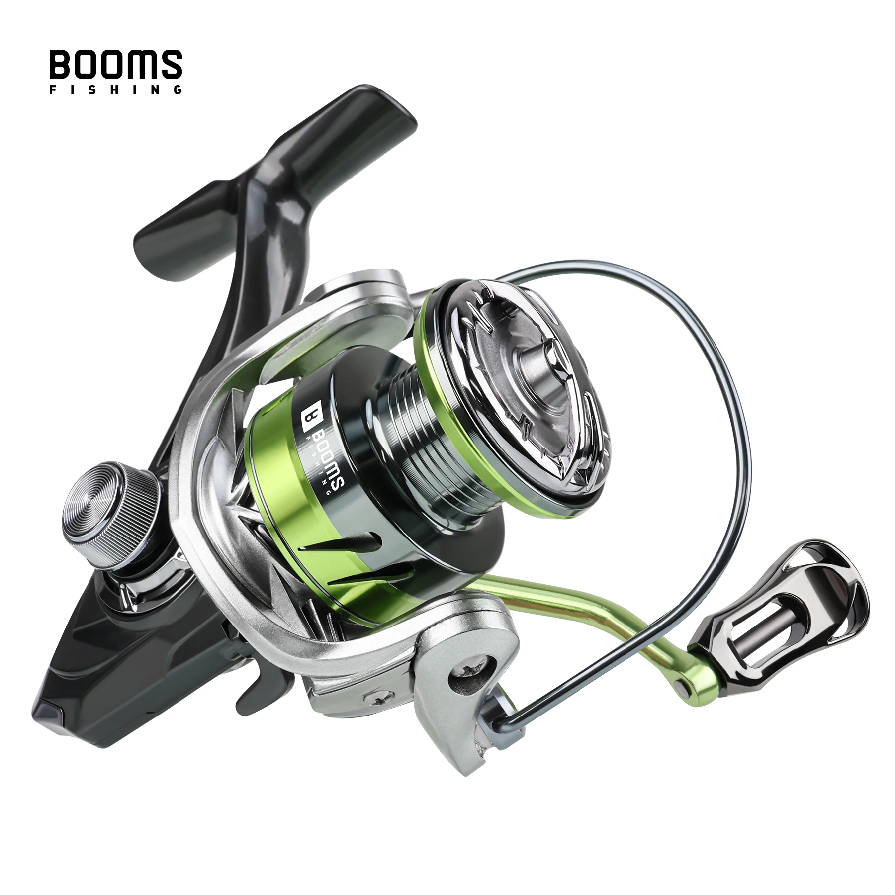 

Booms Fishing SN3 New Spinning Reel 1000 2000 3000 4000 Fishing Reels All Metal Freshwater Saltwater Fishing Coil Wheel Spool