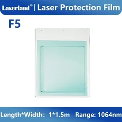 1064nm Industrial Grade Clear View Laser Protection Film OD3+