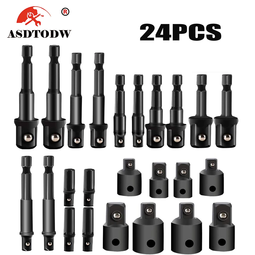 Hugwish Adaptador De Vaso De Impacto De 4 Piezas, Adaptador De 3/8