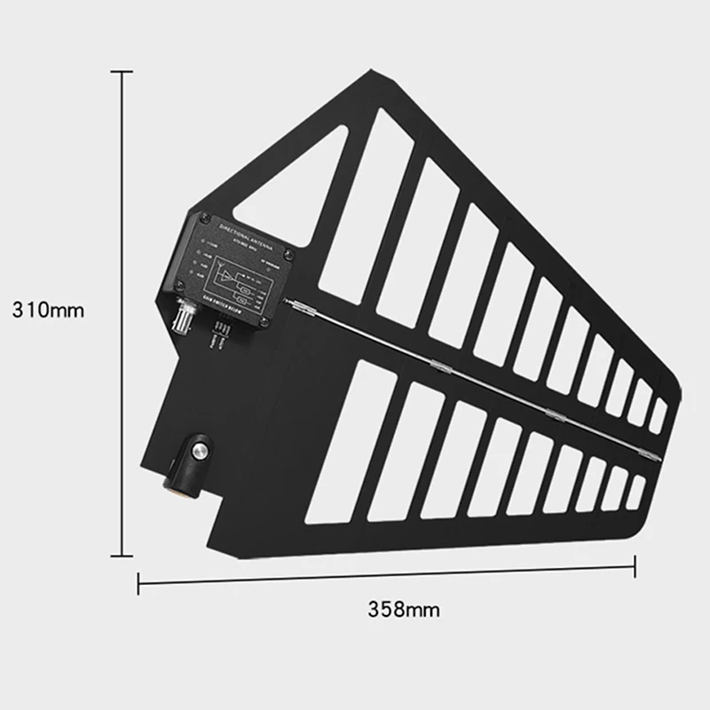 Paulkitson A760-U8800 Professional Stage Wireless Microphone Signal Amplifier Microphone Antenna Amplifier U-Band True Diversity
