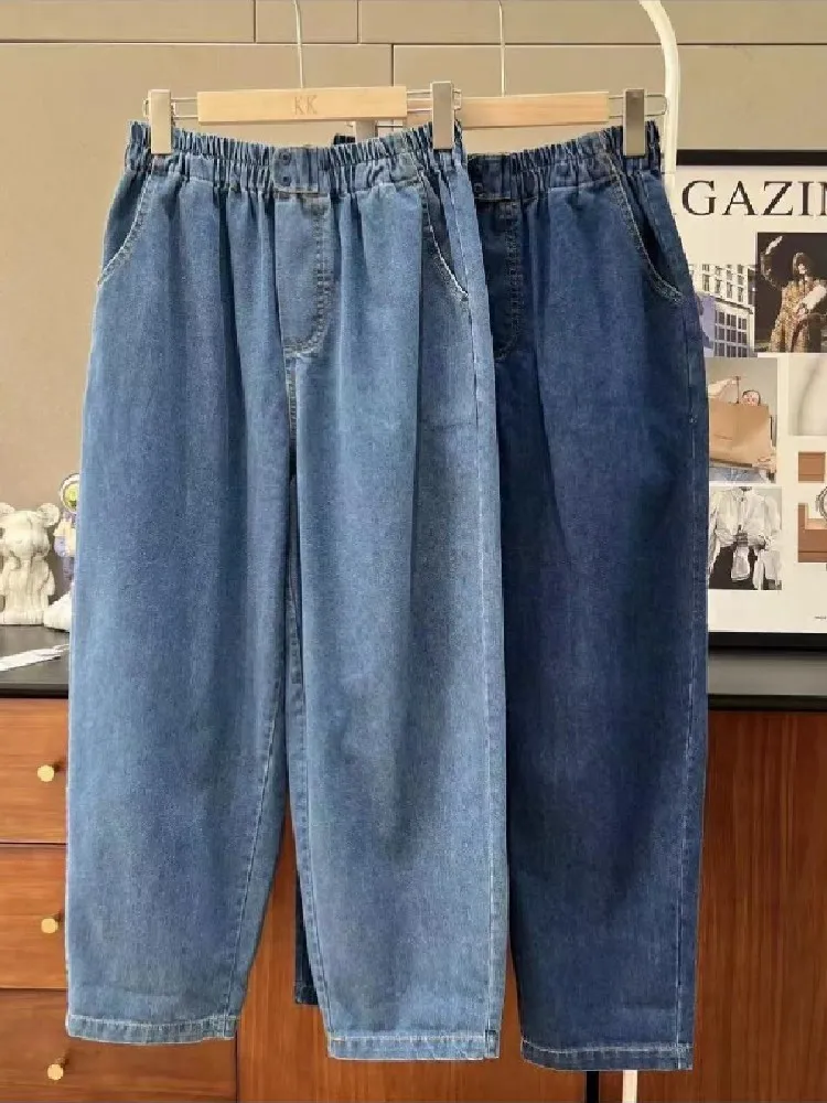 Y2k 배 모양 바디 래디시 바지, 가을 착용, 신상 오버사이즈 여성 할머니 바지, 2023 할란 바지, 바나나 바지, 청바지