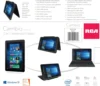 10.1 '' Windows 10 RCA02 Tablet PC 2GB DDR RAM 32GB ROM 1280 x 800 IPS Screen  HDMI-Compatible USB 3.0 Battery 6000mAh 1