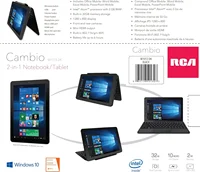 10.1 '' Windows 10 RCA02 Tablet PC 2GB DDR RAM 32GB ROM 1280 x 800 IPS Screen  HDMI-Compatible USB 3.0 Battery 6000mAh 1