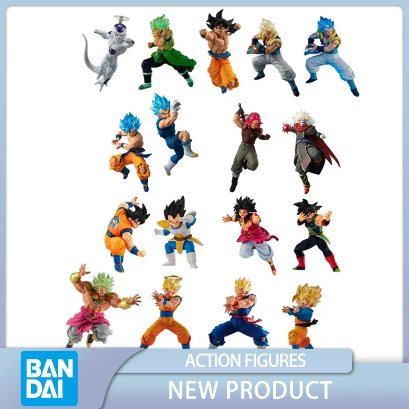 Bandai Genuino Gashapon Dragon Ball Anime Figure Son Goku Broli Burdock Action Figure Modello Raccogliere Giocattoli Regalo Di Compleanno Per Bambini