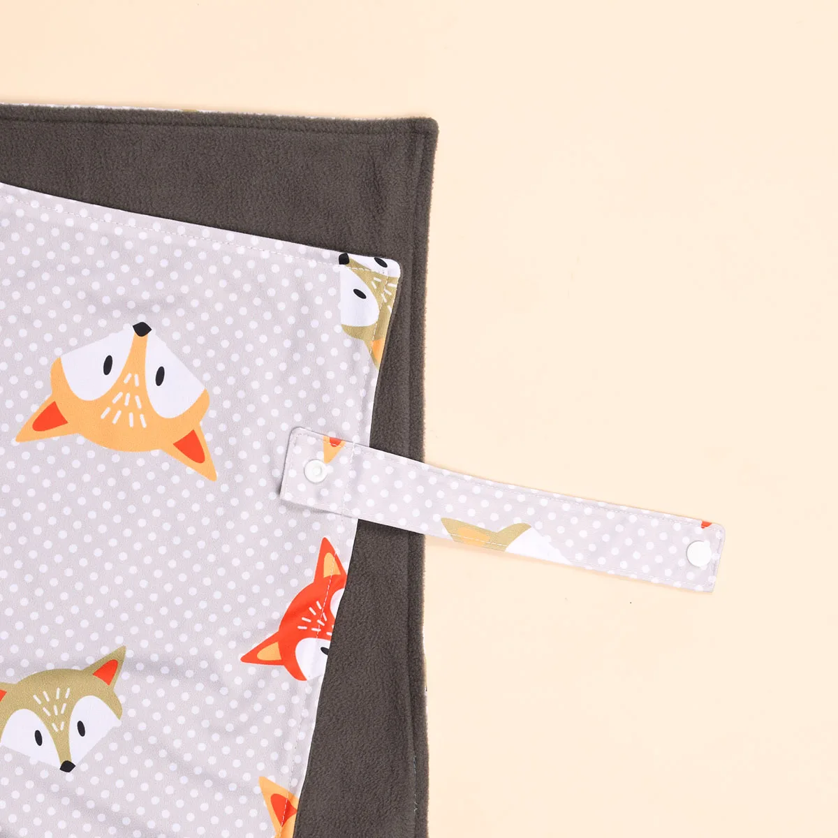 PEKTIAS - Fasciatoio Protettivo Impermeabile Per Bebè In Fibra Di Bambù, Arrotolabile, Portatile, 35 X 70 Cm, 1 Pezzo