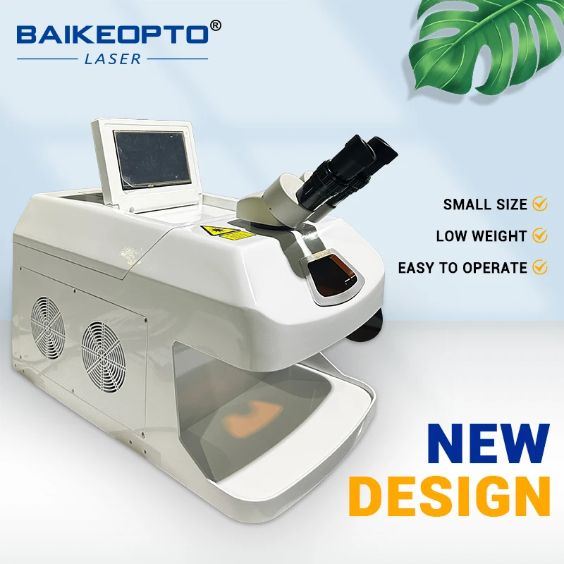 100W Jewellery Laser Welding Machine BK-JW100E for Gold and Silver YAG Laser Spot Soldering Machine