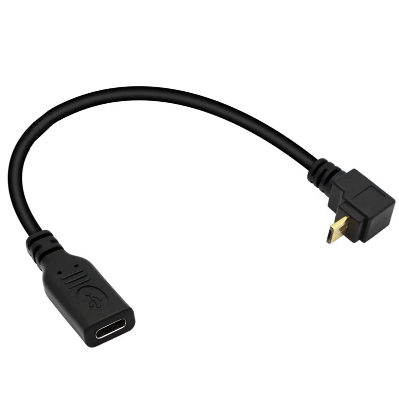 Cable USB 3.1, C Macho A A Hembra, Coaxial, 25 Cm