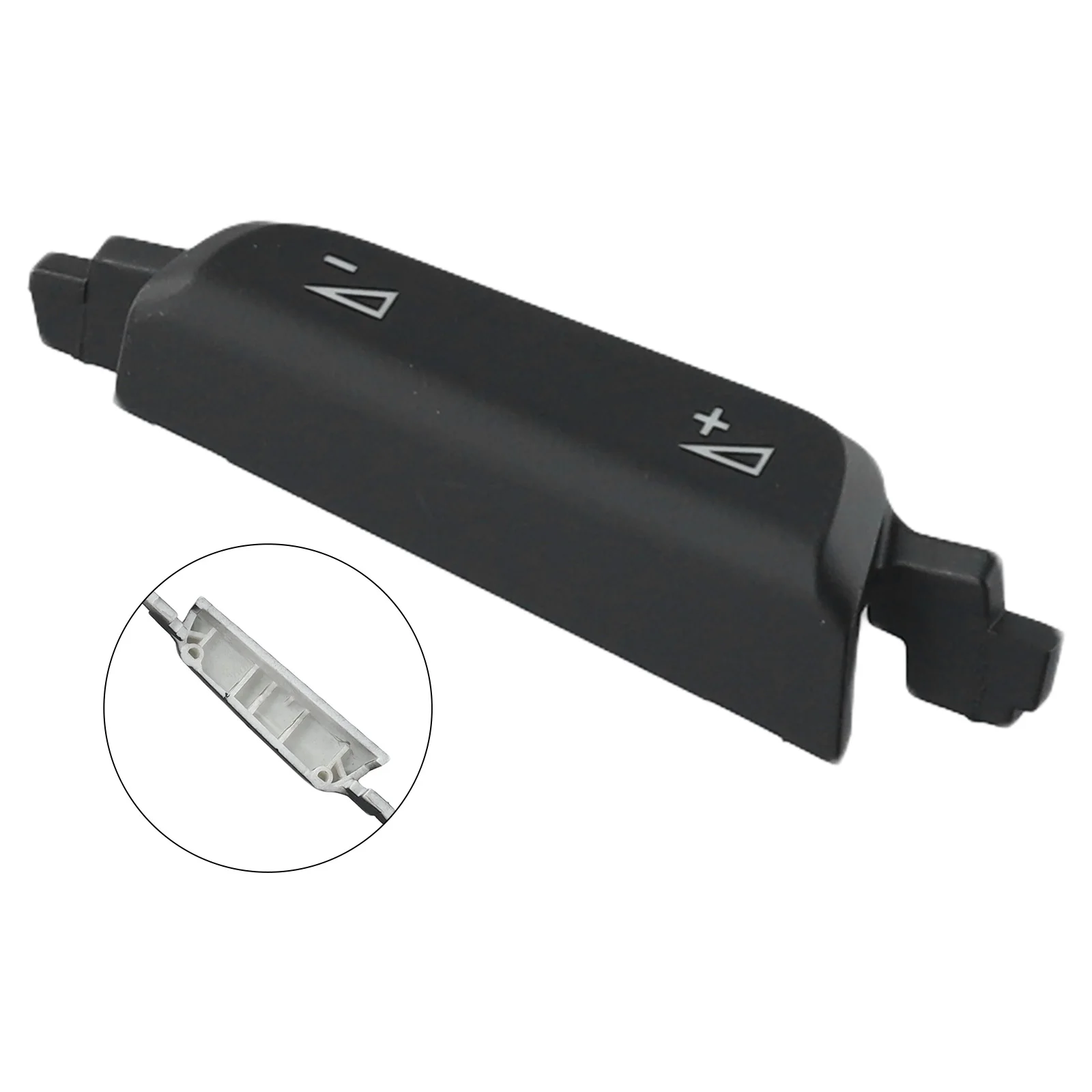 

Useful Durable New Switch Button Cover Volume Button Cover 1 Pc ABS Accessories Multifunction Parts Steering Wheel