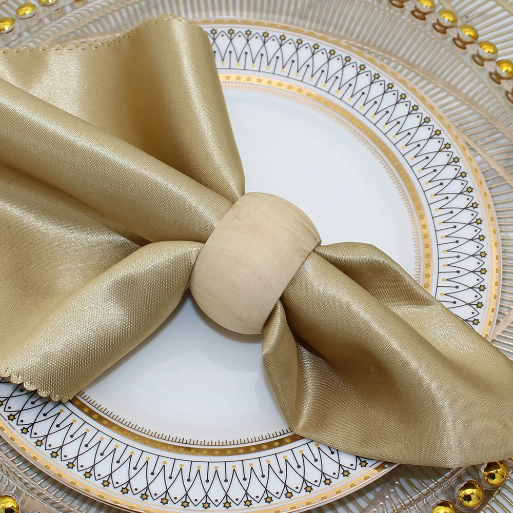 8Pcs Wood Napkin Rings Handmade Wooden Napkin Ring Holder for Farmhouse Christmas Wedding Table Decoration HWW55,christmas napkin holder,napkin ring