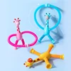 Children Suction Cup Toys Pop Tubes Stress Relief Telescopic Giraffe Fidget Toys Sensory Bellows Toys Anti-stress Squeeze Toy 3