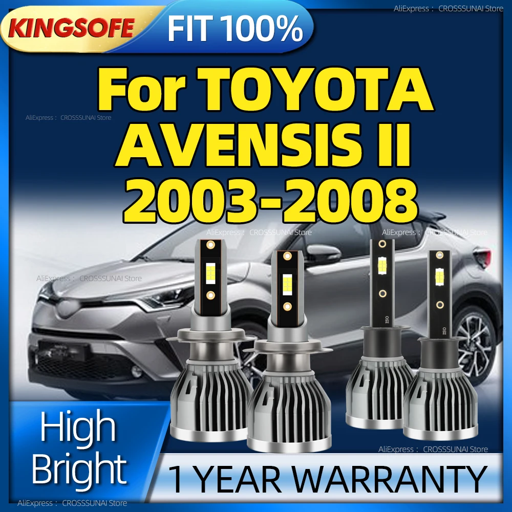Pack LED TOYOTA AVENSIS (_T22_) 1.6 VVT-i (2000 à 2003) – Pack Complet main image 0
