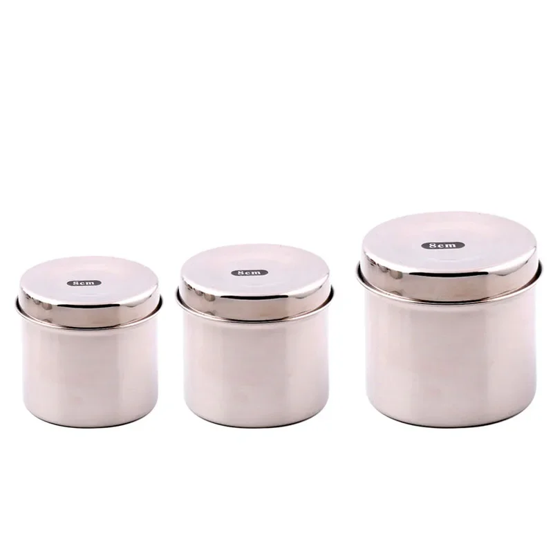 Ointment Cylinder Disinfection Tank Cotton Tank 8cm 9cm 10cm 2