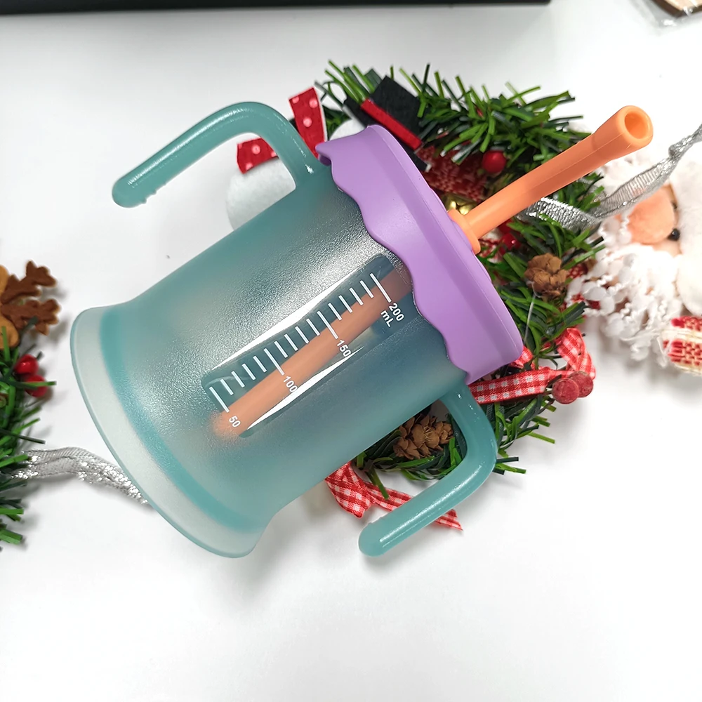 جديد 25 ° كوب مضاد لمدرب الأطفال المائل بمقابض، مق...