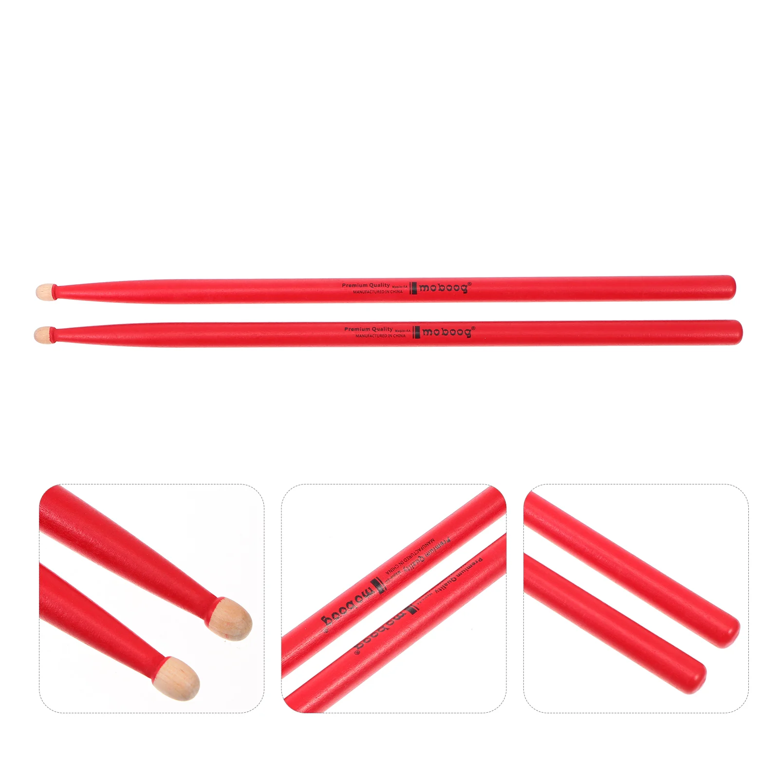 

Maple Sticks Simple Drumsticks Percussion Instruments Stick Wooden Drumsticks Cute Instruments For Adult Students To Use