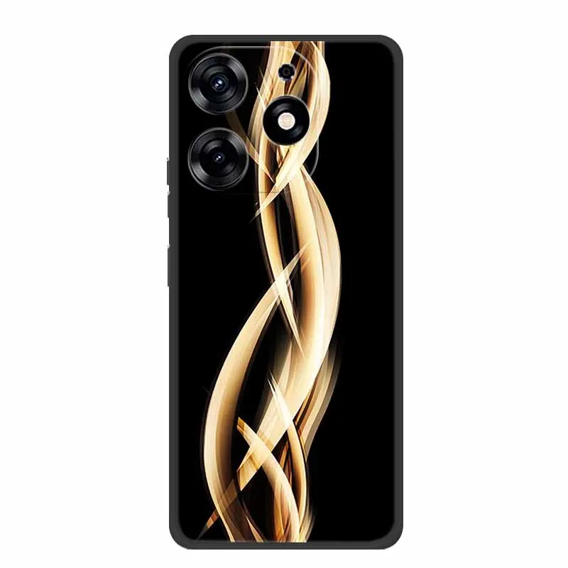 Sleek Black Silicone Soft Phone Case - Durable and Stylish Back Cover Shell