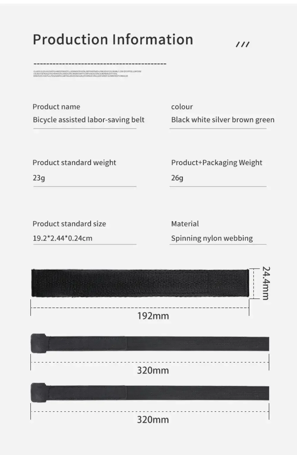 Description Picture 6 of itemDOMEN Bike Handlebar Strap Labor Saving Nylon Carry Handle for Portable Bicycle Frame Mount Cycling Equipment