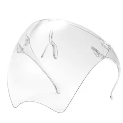 Clear Protective Face Shield with Anti - Fog and Waterproof Features (Transparent)
