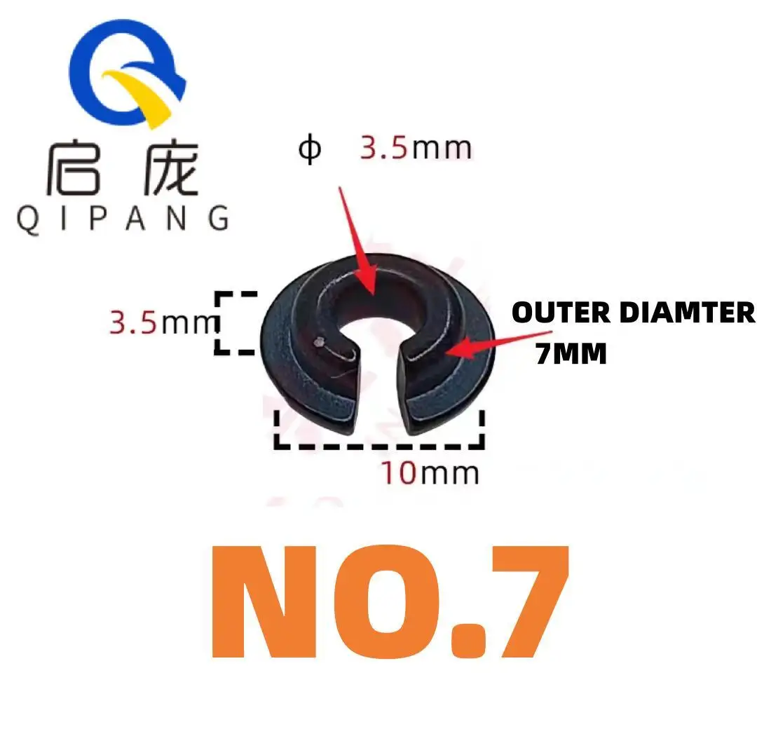 Qipang 30 шт. керамические глазные катушки, рельефные фарфоровые рукава, керамические люверсы, фарфоровые глазки