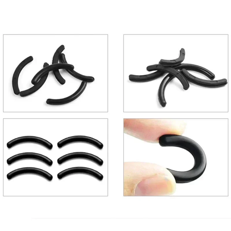 Pads Eyelash Makeup Curling Elastic Rubber Eyelash Curler Curler Replacement Refill Rubber Beauty Tools High Elastic Eyelashes