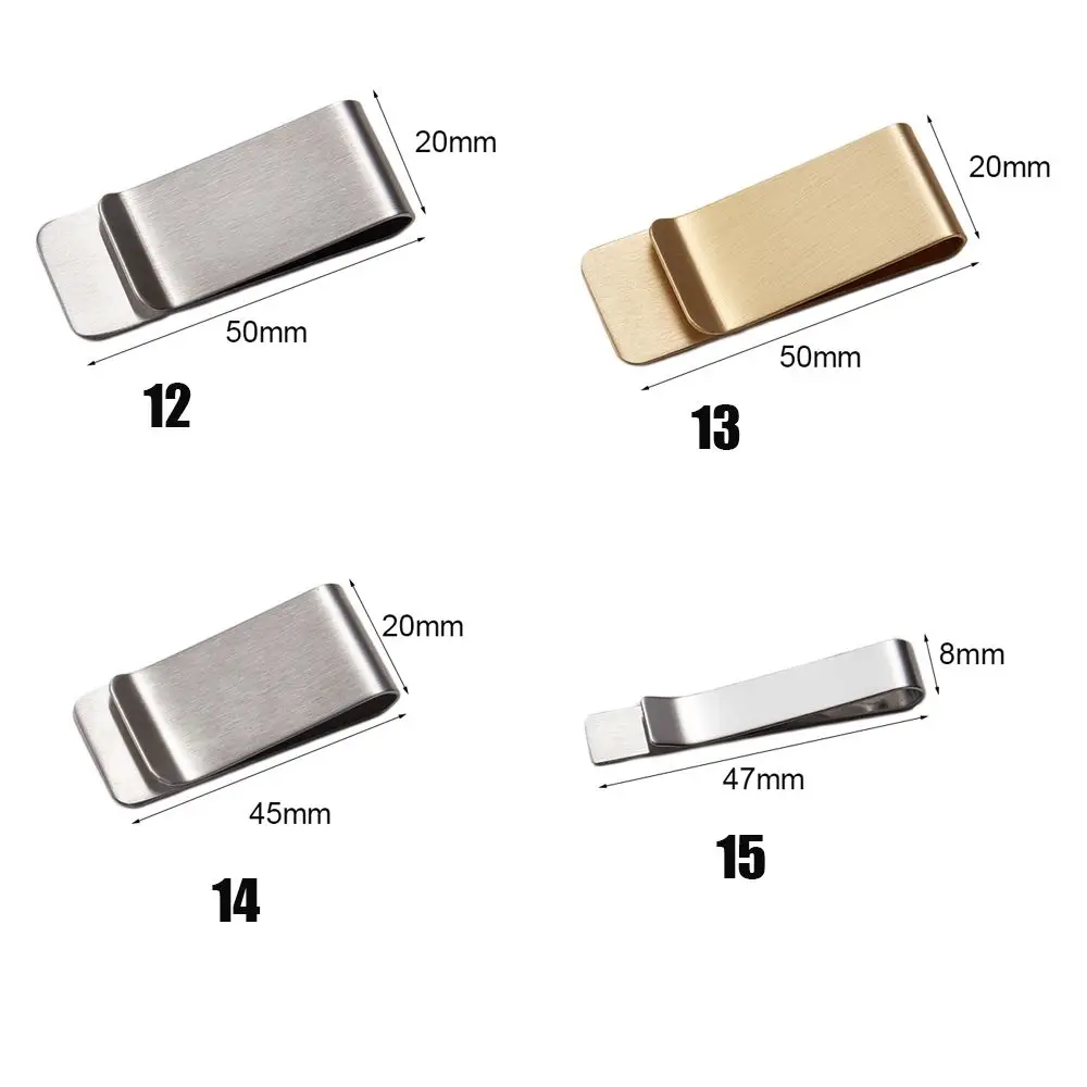 Stationery Convenient Portable Brass Pen Folder Handmade Leather Notebook Holder Stainless Steel Clips pen holder desk organizer pen and brush holder desk storage rack pen loop pen clip