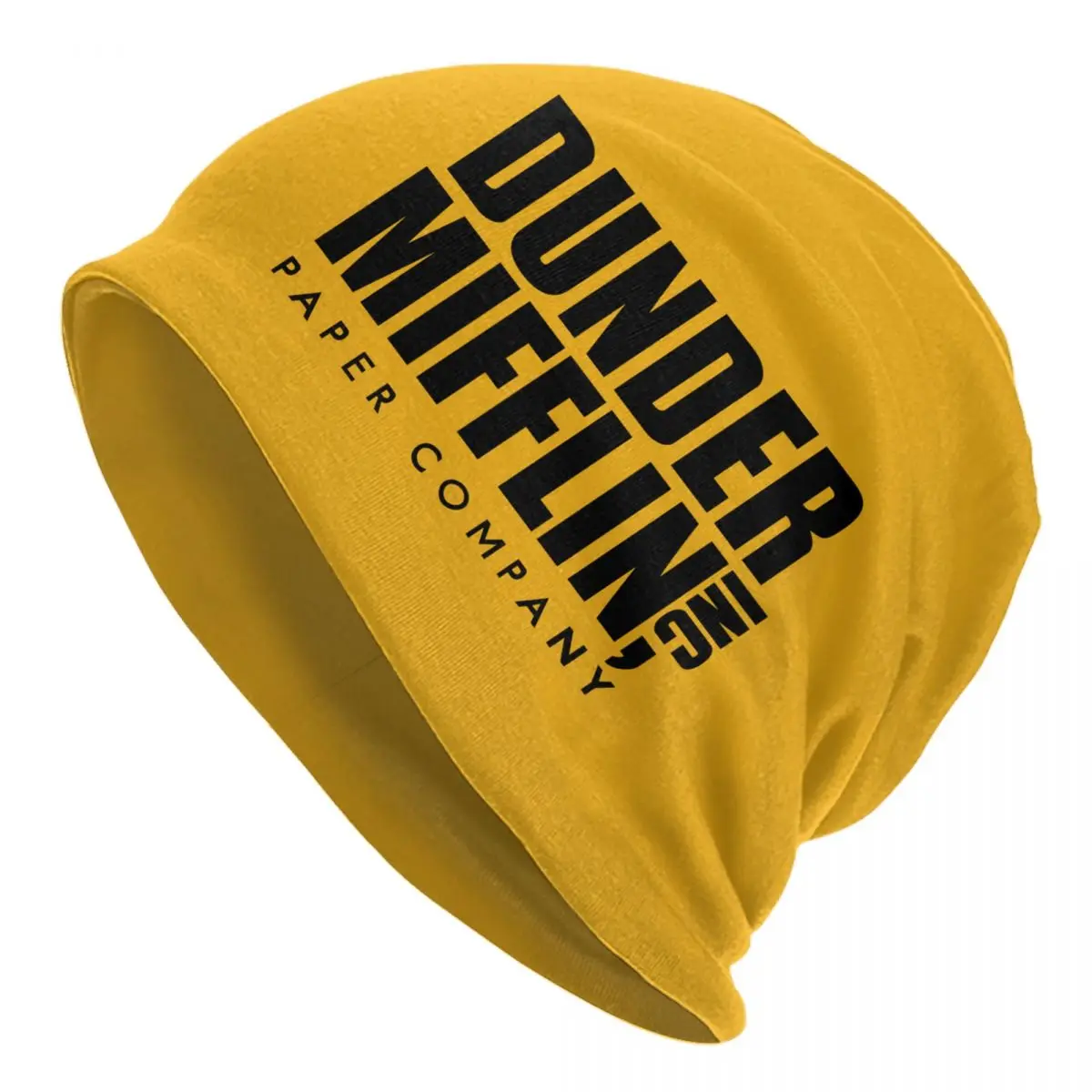 

Dunder Mifflin Paper Company Bonnet Hats Hip Hop Knitted Hat For Women Men Winter Warm The Office TV Show Skullies Beanies Caps