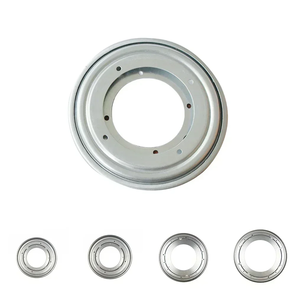 DIY Friendly Lazy Susan Galvanized Steel Lazy Susan Turntable Balls Move Smoothly Bearing Turntable Galvanized Steel