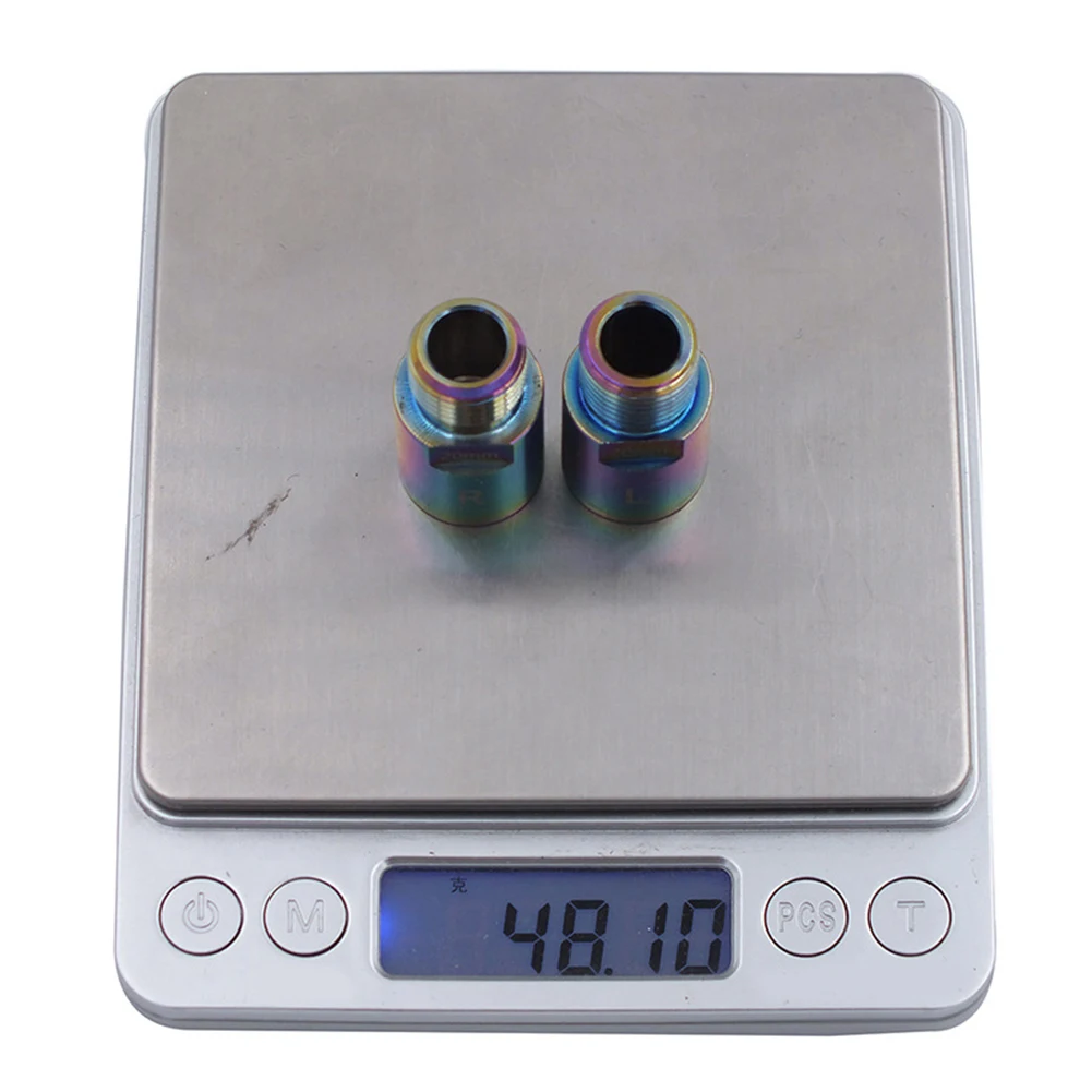 Mountain Bike Bicycle Pedal Extender To Extend The Pedal Axis 20mm Steel Axle Extenders Bolts For MTB Road Bike Pedals Bicicleta