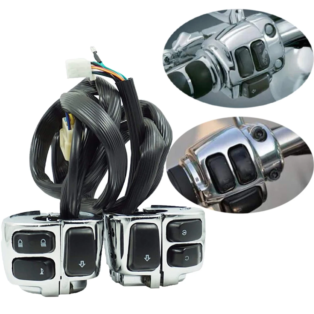 Black Handlebar House Switch Cover For 96-12 Harley Softail Dyna Sportster V-rod Black Handlebar House Switch Cover For 96-12 Harley Softail Dyna Sportster V-rod